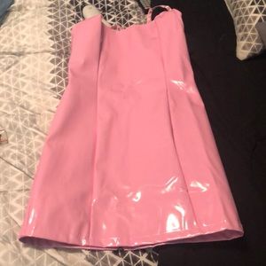 Pretty little thing Baby pink body con dress